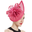 Picture of 20's - Hot Pink Floral Fascinator