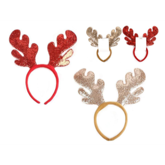 Picture of WEARABLES - GLITTER REINDEER ANTLER HEADBAND