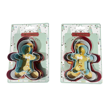 Picture of DECOR - GINGERBREAD COOKIE CUTTER SET