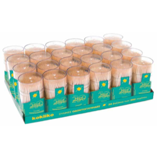 Image sur COCKTAIL - TOOTHPICKS PLASTIC DISPENSER 250/PK