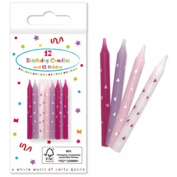 Picture of CANDLES - PINK TONES