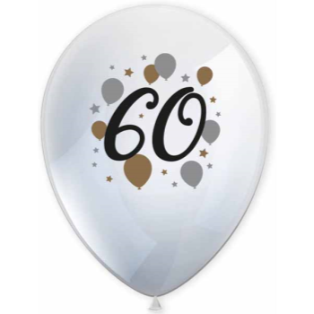 Picture of 60TH - MILESTONE LATEX BALLOONS