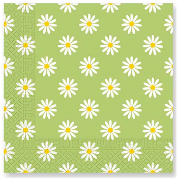 Image de LUNCHEON NAPKIN 3PLY - SHINY DAISY