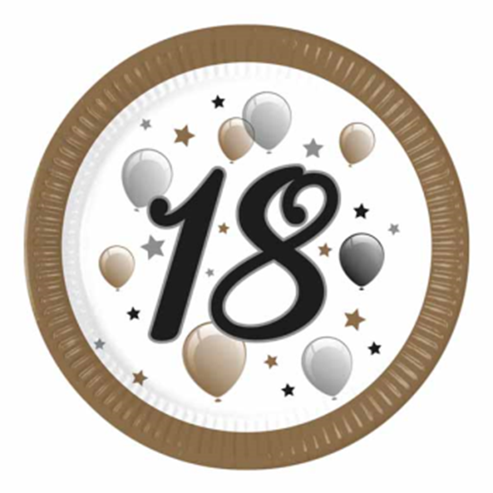 Picture of 18TH - MILESTONE 9" PLATE