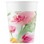 Picture of SPRING FLOWERS WATERCOLOUR - PAPER CUPS 9 OZ