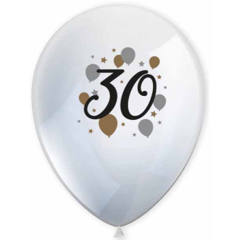 Picture of 30TH - MILESTONE LATEX BALLOONS