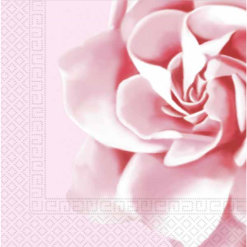 Image de LUNCHEON NAPKIN 3PLY - PINK ROSE