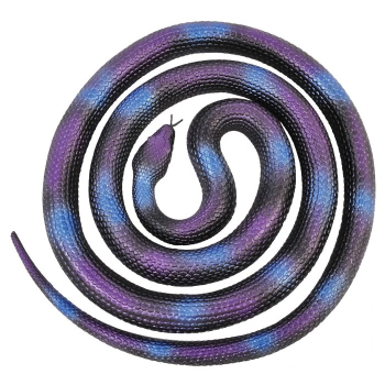 Picture of 11" Coiled Iridescent Snake