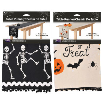 Picture of Table/Mantle Runner Assortment - TRICK OR TREAT