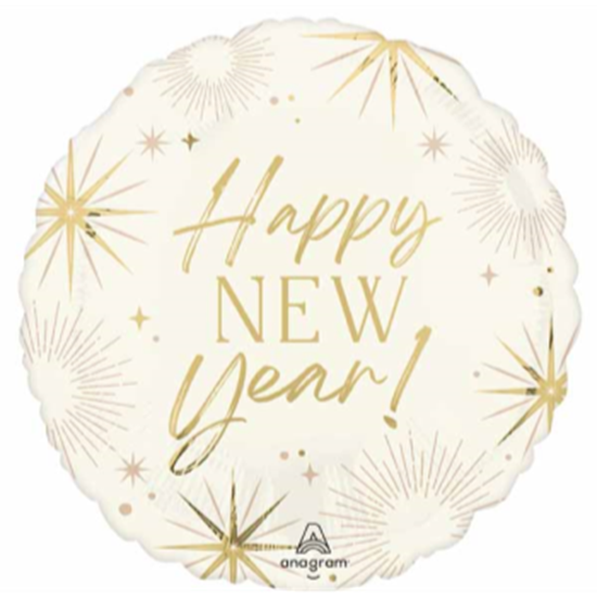 Picture of 18" GOLDEN SOIREE NEW YEARS MYLAR