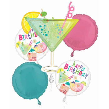 Image de COCKTAIL SURPRISE BIRTHDAY BALLOON BOUQUET