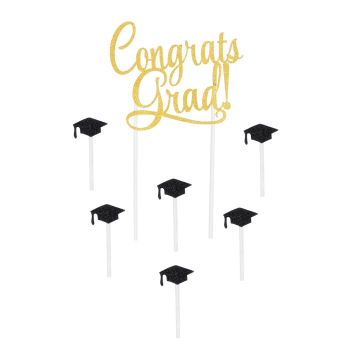 Image de DECOR - Congrats Grad! Cake Topper