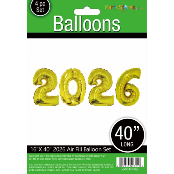 Picture of 16" 2026 SET - GOLD *DOES NOT FLOAT* AIR FILLED