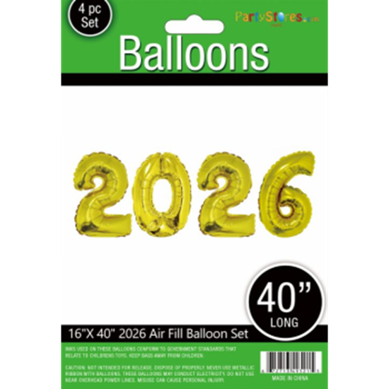 Picture of 16" 2026 SET - GOLD *DOES NOT FLOAT* AIR FILLED