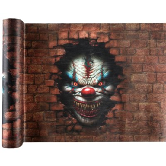 Picture of TABLEWARE - KILLER CLOWN TABLE RUNNER 5m