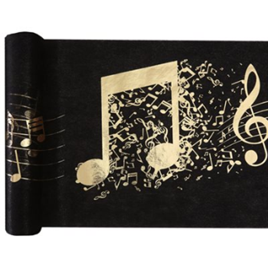 Picture of MUSIC NOTES TABLE RUNNER 5m