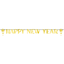 Picture of DECOR - Happy New Year Star Letter Banner - Gold