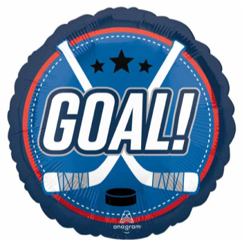Picture of 18'' FOIL - GOAL! HOCKEY BALLOON 