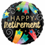 Image de 18'' FOIL - HAPPY RETIREMENT BALLOON 