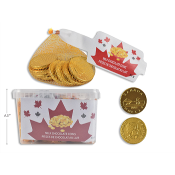 Image de MILK CHOCOLATE COINS 35g
