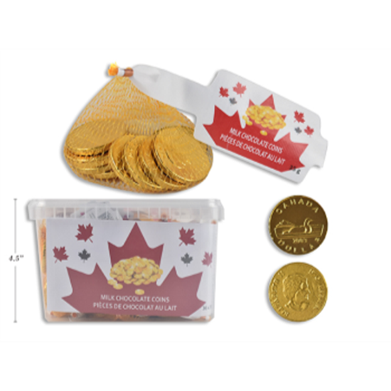 Image sur MILK CHOCOLATE COINS 35g