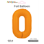 Picture of 34" NUMBER 0 SUPERSHAPE - NEON ORANGE