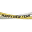 Picture of DECOR - Happy New Year's Tinsel Garland Banner Kit 