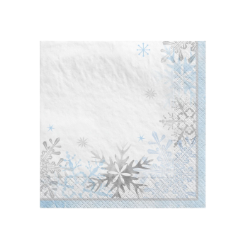 Picture of TABLEWARE - Snow lace Beverage Napkins