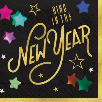 Picture of TABLEWARE - Starlight Beverage Napkins