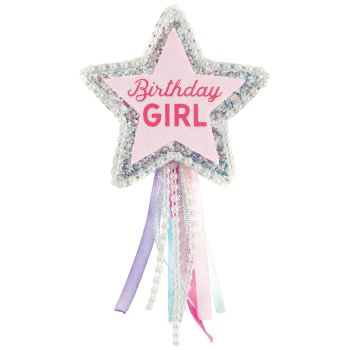 Image de WEARABLE - Star Award Ribbon 3" - Birthday Girl