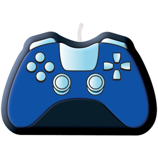 Picture of Game On Birthday Candle