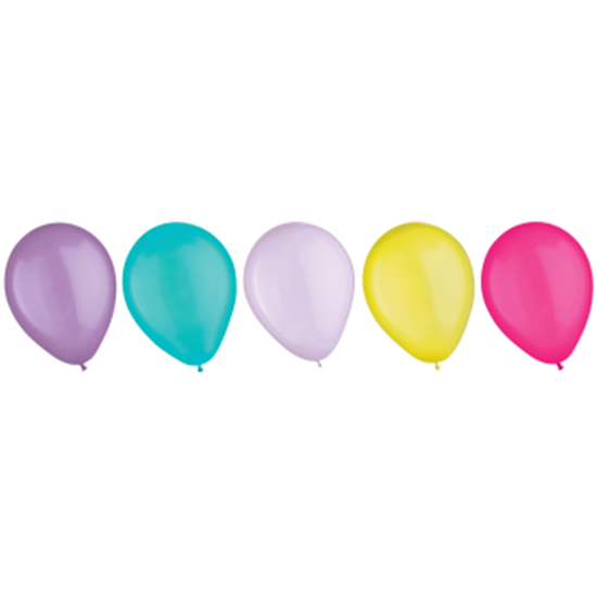 Image sur 11" Color Mix Latex Balloons, 15 ct. - Pop Brights