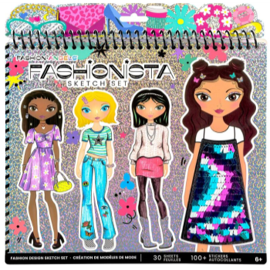 Picture of FASHION ANGELS - FASHION DESIGN SKETCH PORTFOLIO