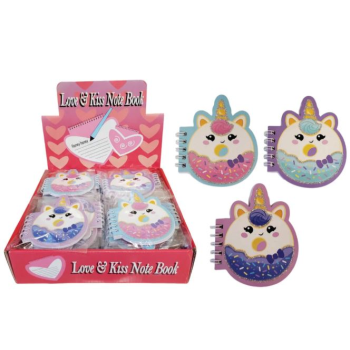 Picture of FAVOUR - DONUT UNICORN NOTEBOOK