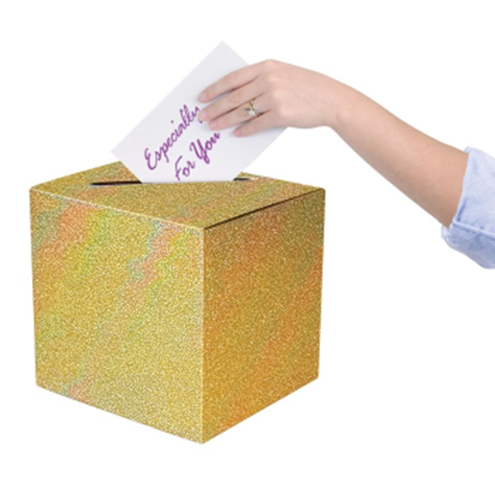 Image sur Prismatic All-Purpose Card Box - GOLD 9x9