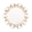 Picture of GOLD CELEBRATION - RUFFLE EDGE 10" PLATES FOIL