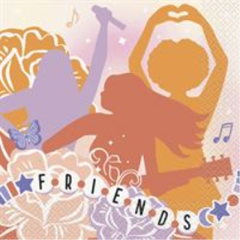 Picture of POP STAR ERA LUNCHEON NAPKIN