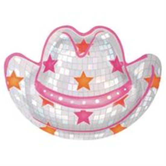 Image sur Disco Country Hat Shaped 10" Plate