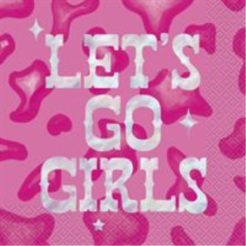 Picture of 70's Diamond Disco - Let's Go Girls - Luncheon Napkins