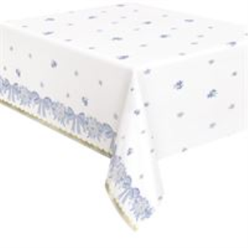 Picture of DAINTY BOWS FOIL TABLECOVER