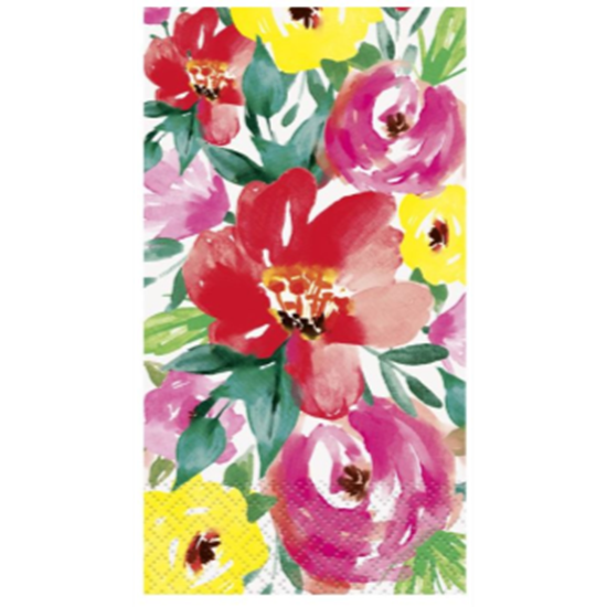 Picture of BRUSHED FLORAL GUEST TOWEL