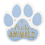 Picture of PAWTY ANIMALS PAW SHAPED LUNCHEON NAPKIN