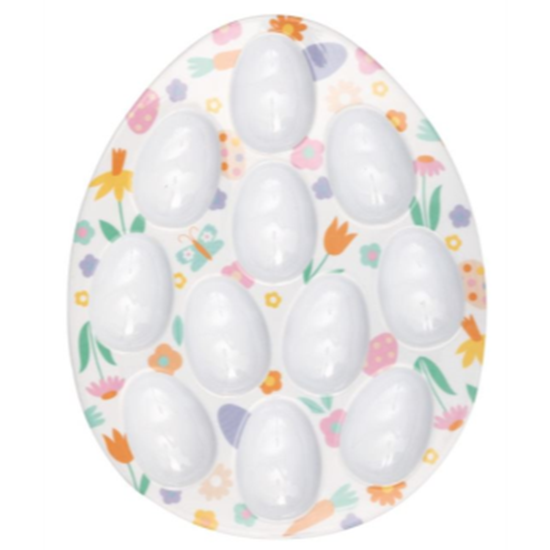 Image sur TABLEWARE - EASTER EGG SHAPED EGG HOLDER TRAY