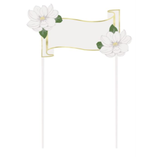 Picture of GARDEN PARTY - CAKE TOPPER BANNER