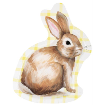 Image de TABLEWARE - EASTER BUNNY SHAPED 8" PLATE