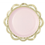 Image de TABLEWARE - ELEGANT PINK LACE EDGE 8" PLATES