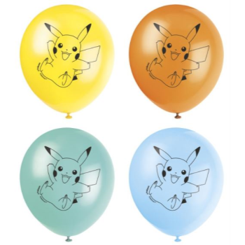 Picture of POKEMON PIKACHU LATEX BALLOONS