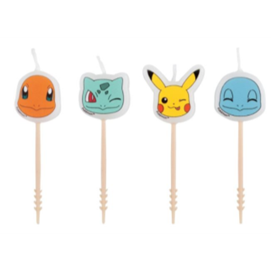 Picture of POKEMON PIKACHU MINI CANDLE PICKS