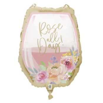 Image de 17" FOIL - ROSE ALL DAY GLASS