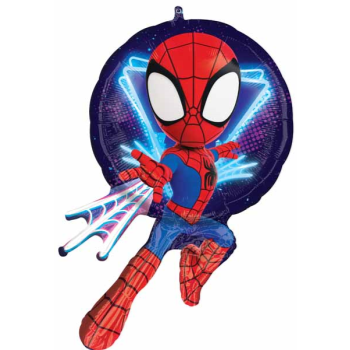 Image de 19" FOIL - SPIDEY AMAZING FRIENDS ROLY POLY